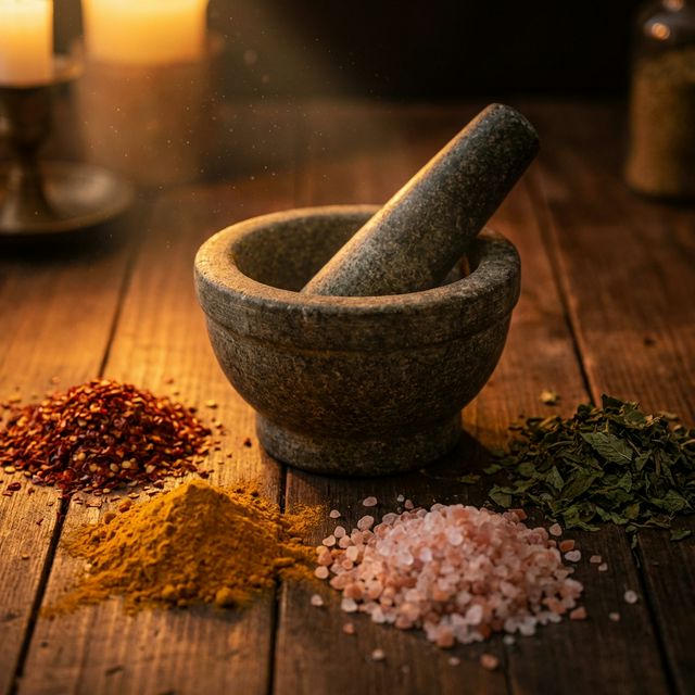 Raw natural immunity spices