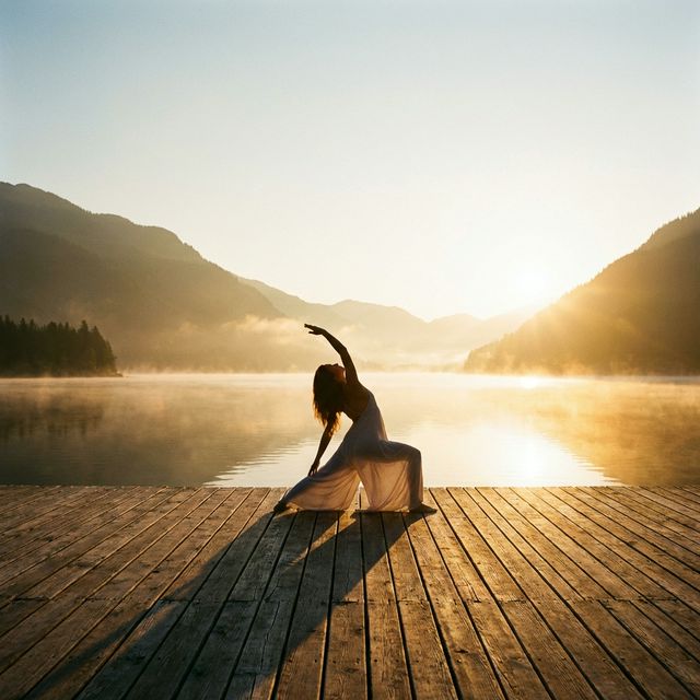 Finding peace and health with sunrise yoga